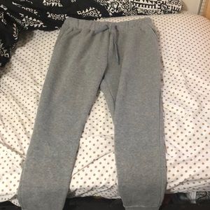Warm grey sweatpants